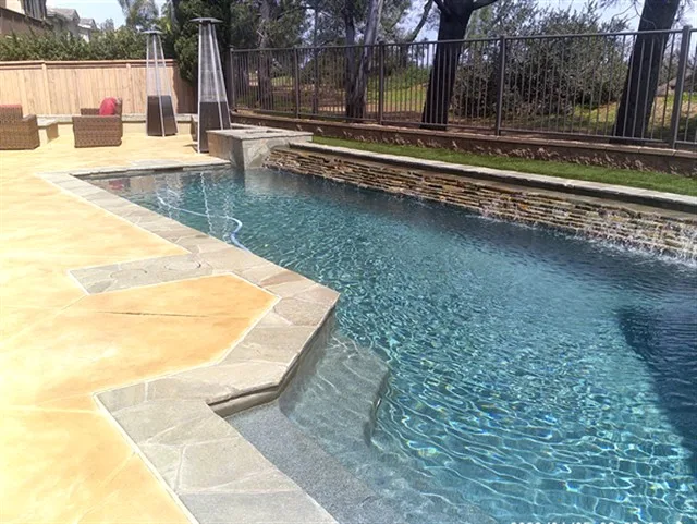 Inspection photo: spa water feature