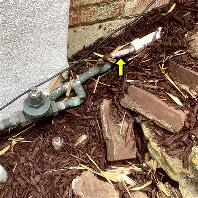 Inspection photo: wood rot deck structure