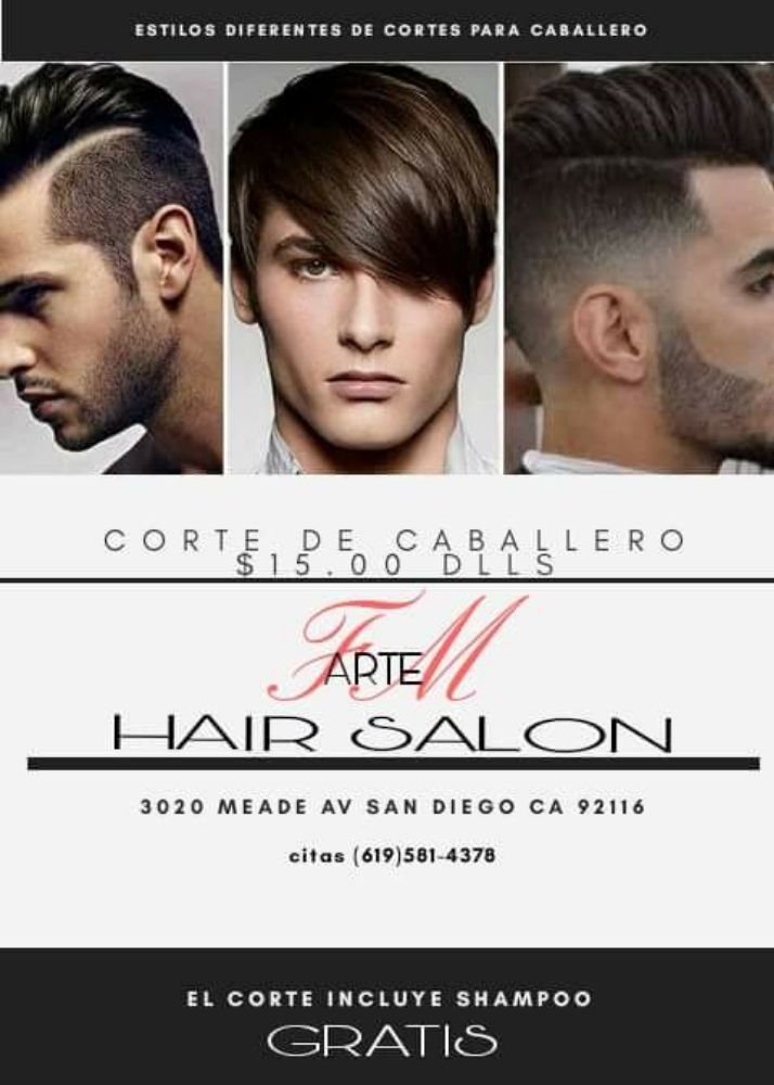 FM Arte Hair Salon Logo