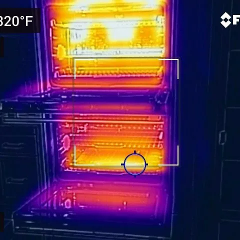 Oven, thermal scan