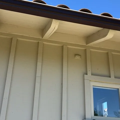 Siding and eaves